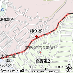 京都府八幡市八幡柿ケ谷85-19周辺の地図