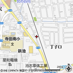 京都府城陽市寺田丁子口44周辺の地図