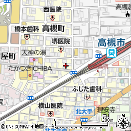 桃太郎履物店周辺の地図