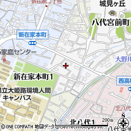 兵庫県姫路市八代宮前町6-3周辺の地図