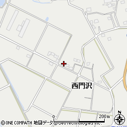 愛知県新城市富岡西門沢131-3周辺の地図