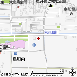 京都府城陽市寺田島垣内24周辺の地図