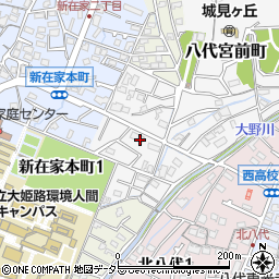 兵庫県姫路市八代宮前町6-7周辺の地図