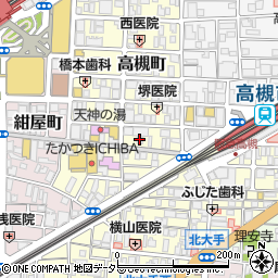 株式会社寺本呉服店周辺の地図
