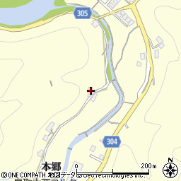 島根県浜田市内村町本郷73周辺の地図