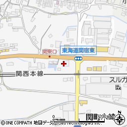 三重県亀山市関町木崎77周辺の地図