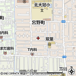 大阪府高槻市宮野町19-5周辺の地図