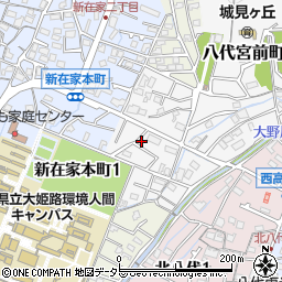 兵庫県姫路市八代宮前町6-5周辺の地図