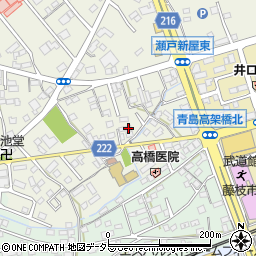 静岡県藤枝市瀬戸新屋95周辺の地図