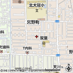 大阪府高槻市宮野町19-8周辺の地図
