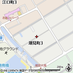 愛知県碧南市潮見町3丁目周辺の地図