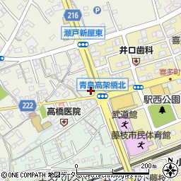 静岡県藤枝市瀬戸新屋152周辺の地図