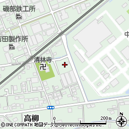 静岡県藤枝市高柳2437周辺の地図
