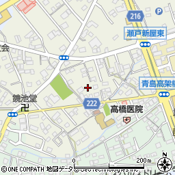 静岡県藤枝市瀬戸新屋75周辺の地図