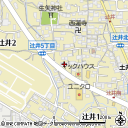 ドコモショップ姫路辻井店周辺の地図