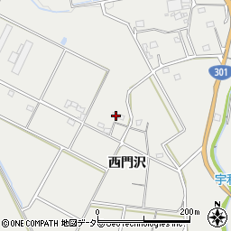 愛知県新城市富岡西門沢63周辺の地図