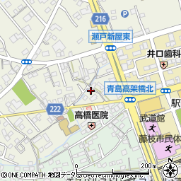 静岡県藤枝市瀬戸新屋132-3周辺の地図