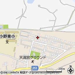 兵庫県小野市天神町1192-24周辺の地図