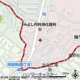 京都府八幡市八幡柿ケ谷14-14周辺の地図
