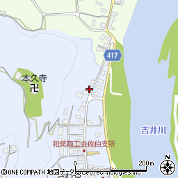 岡山県和気郡和気町佐伯351周辺の地図