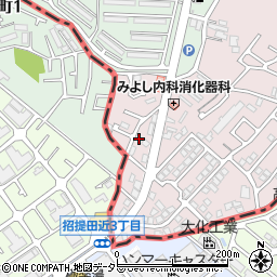 京都府八幡市八幡柿ケ谷19-4周辺の地図