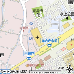 マキヤエスポット藤枝店周辺の地図