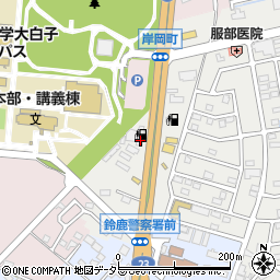 三重県鈴鹿市岸岡町2063周辺の地図