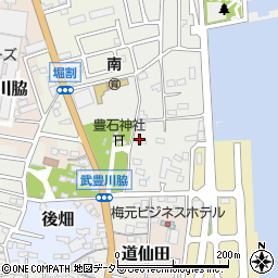 天ぷら 豊年 武豊周辺の地図