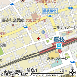 個室空間 湯葉豆腐料理 福福屋 藤枝北口駅前店周辺の地図