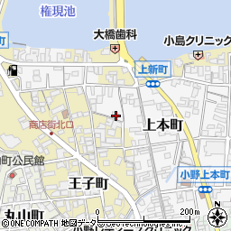 兵庫県小野市上本町31周辺の地図