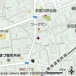 静岡県藤枝市高柳2035-1周辺の地図