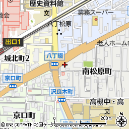 大阪府高槻市南松原町1周辺の地図