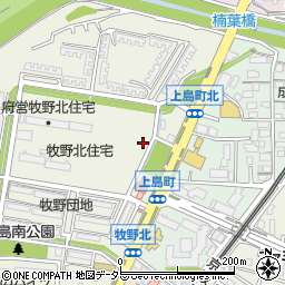 大阪府枚方市牧野北町9-13周辺の地図