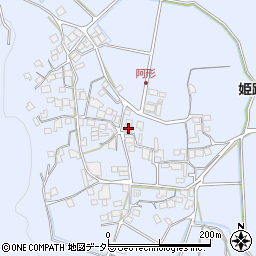 兵庫県小野市阿形町624周辺の地図