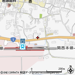 三重県亀山市関町木崎154-4周辺の地図