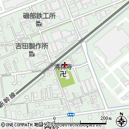静岡県藤枝市高柳2431-6周辺の地図