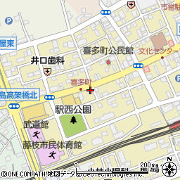 関川サイクル周辺の地図