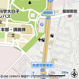 三重県鈴鹿市岸岡町2065-1周辺の地図