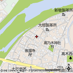 兵庫県姫路市花田町高木486周辺の地図