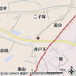 愛知県豊川市金沢町追分5周辺の地図