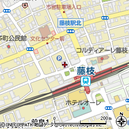大庄水産藤枝店周辺の地図