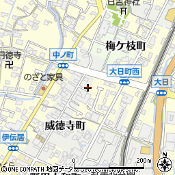 兵庫県姫路市威徳寺町68周辺の地図