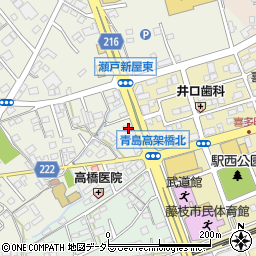 静岡県藤枝市瀬戸新屋157周辺の地図