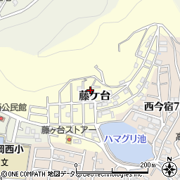 兵庫県姫路市藤ケ台13周辺の地図