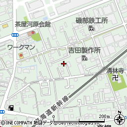静岡県藤枝市高柳2017-8周辺の地図