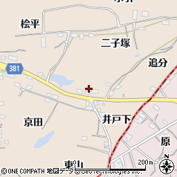 愛知県豊川市金沢町追分9周辺の地図