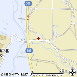 兵庫県三木市吉川町豊岡1088周辺の地図