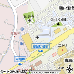 静岡県藤枝市瀬戸新屋408-4周辺の地図