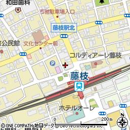 静岡銀行藤枝駅支店周辺の地図