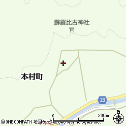 広島県庄原市本村町1305周辺の地図